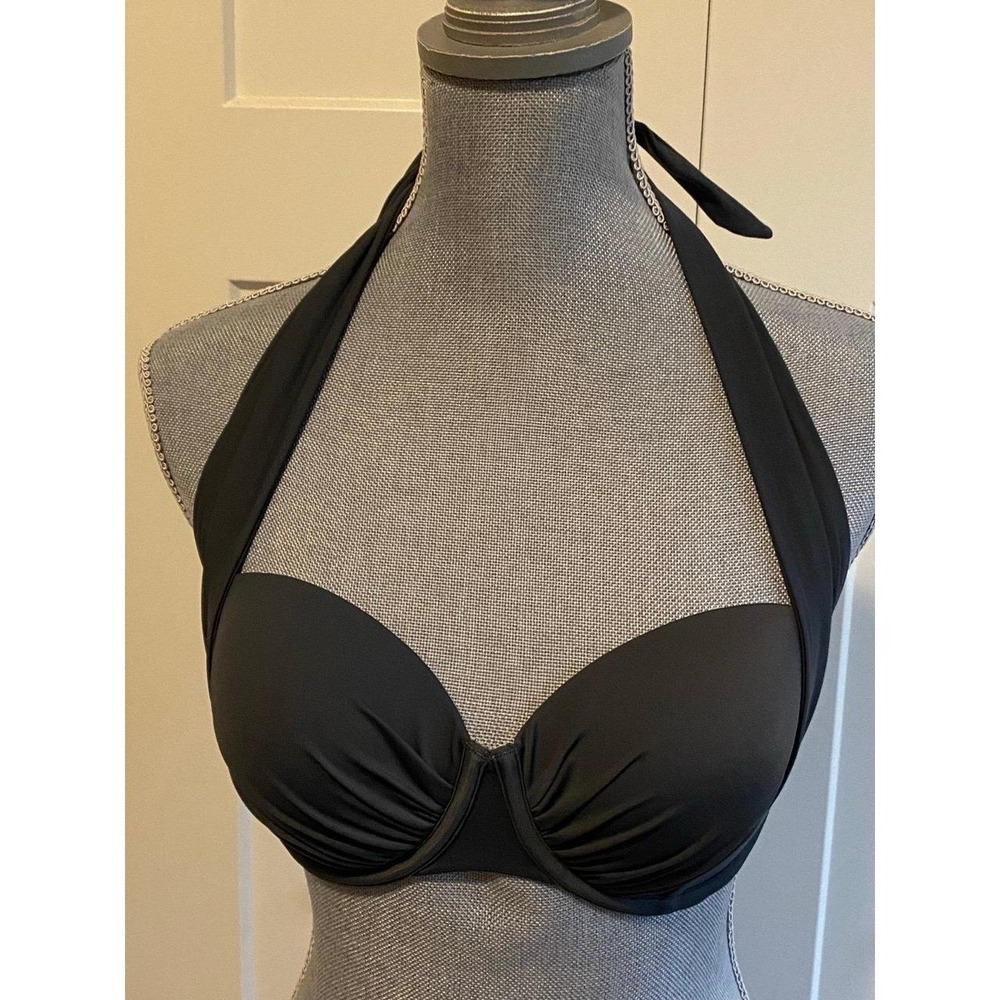 Victorias Secret Swim Top Bikini 34D Grey sku2